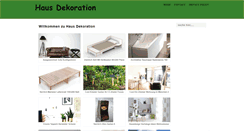 Desktop Screenshot of maisonscreoles-magazine.com